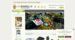 Desktop Screenshot of geobunkelj.si